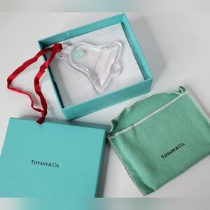 Tiffany & Co. Collectible Crystal Bell Ornament with Box NEW